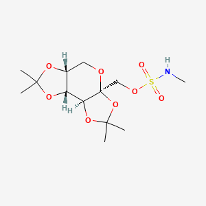Chemical structure of N-Methyl Topiramate