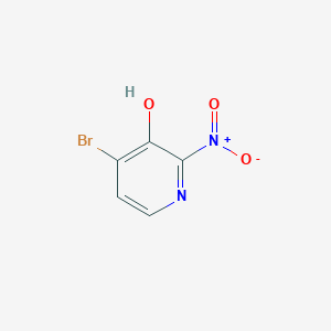 Chemical structure of 4-Bromo-2-nitropyridin-3-ol