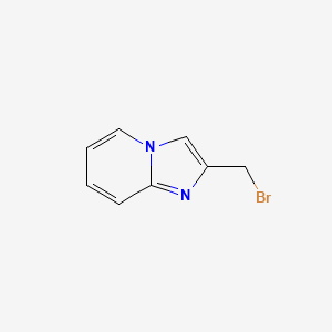 Chemical structure of 2-(Bromomethyl)imidazo[1,2-a]pyridine