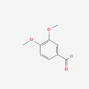 Chemical structure of Veratraldehyde