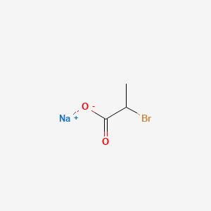 Chemical structure of Sodium 2-bromopropanoate