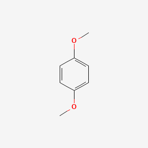 Chemical structure of 1,4-Dimethoxybenzene