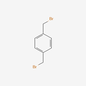 Chemical structure of 1,4-Bis(bromomethyl)benzene