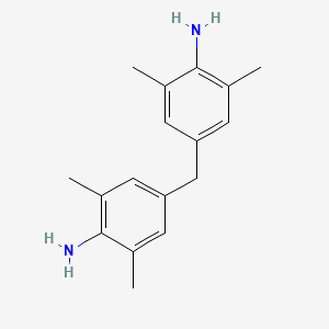 Chemical structure of 4,4'-Methylenebis(2,6-xylidine)