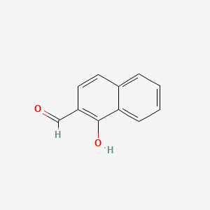 Chemical structure of 1-Hydroxy-2-naphthaldehyde