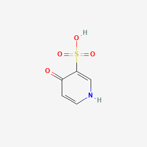 Chemical structure of 4-Hydroxy-3-pyridinesulphonic acid