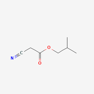 Chemical structure of Isobutyl cyanoacetate