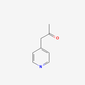 Chemical structure of 4-Pyridinylacetone