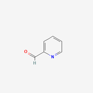 Chemical structure of 2-Pyridinecarboxaldehyde