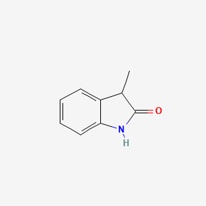 Chemical structure of 3-Methyloxindole