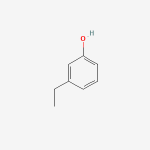 Chemical structure of 3-Ethylphenol