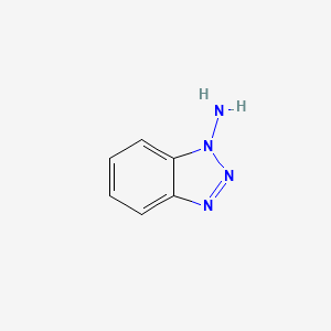 Chemical structure of 1-Aminobenzotriazole