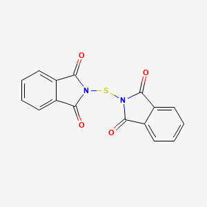 Chemical structure of 2,2'-Thiobis(1H-isoindole-1,3(2H)-dione)