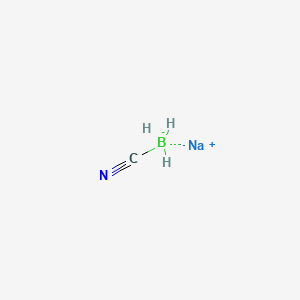 Chemical structure of Sodium cyanoborohydride