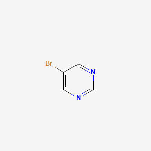 Chemical structure of 5-Bromopyrimidine