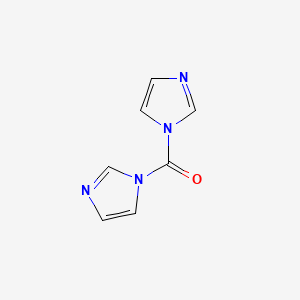 Chemical structure of 1,1'-Carbonyldiimidazole