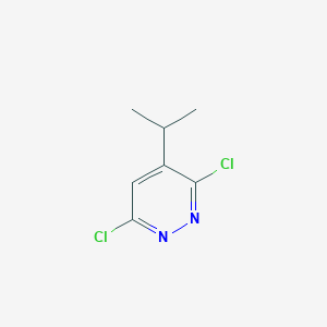 Chemical structure of 3,6-Dichloro-4-isopropylpyridazine