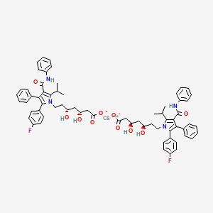 Chemical structure of Atorvastatin Calcium