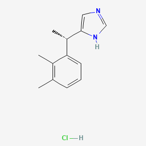 Chemical structure of Dexmedetomidine Hydrochloride