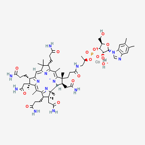 Chemical structure of Hydroxocobalamin