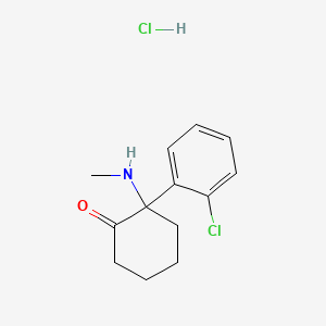 Chemical structure of Ketamine Hydrochloride
