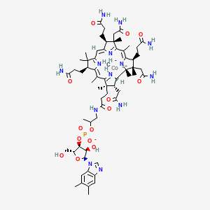 Chemical structure of Methyl vitamin B12