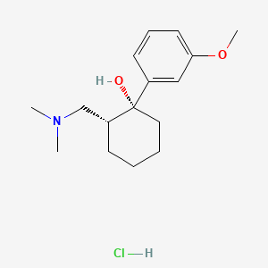 Chemical structure of Tramadol Hydrochloride