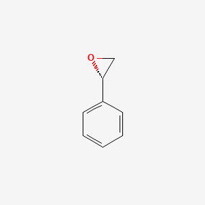 Chemical structure of (+)-Styrene oxide