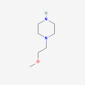 Chemical structure of 1-(2-Methoxyethyl)piperazine