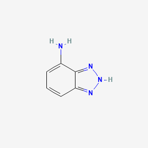 Chemical structure of 1H-Benzotriazol-4-amine