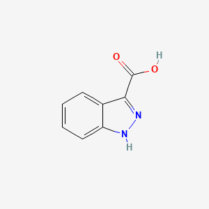 Chemical structure of Indazole-3-carboxylic acid