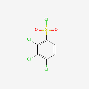 Chemical structure of 2,3,4-Trichlorobenzenesulfonyl chloride