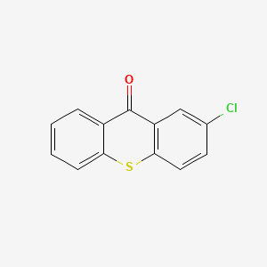 Chemical structure of 2-Chlorothioxanthone