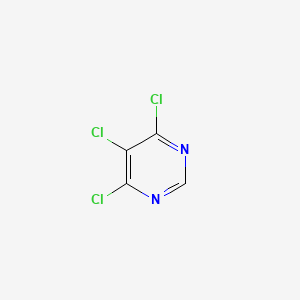 Chemical structure of 4,5,6-Trichloropyrimidine