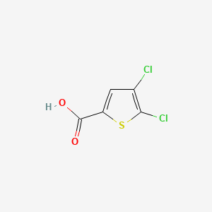 Chemical structure of 4,5-Dichlorothiophene-2-carboxylic acid