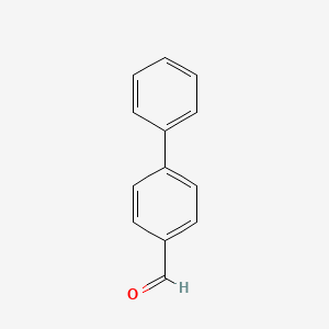 Chemical structure of (1,1'-Biphenyl)-4-carboxaldehyde