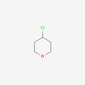Chemical structure of 2H-Pyran, 4-chlorotetrahydro-