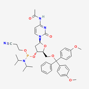 Chemical structure of Ac-dC Phosphoramidite
