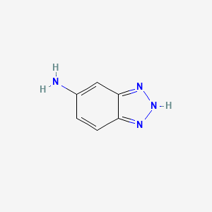 Chemical structure of 1H-Benzotriazol-6-amine