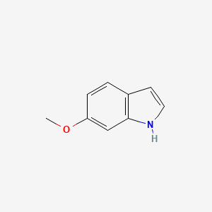 Chemical structure of 6-Methoxy-1H-indole