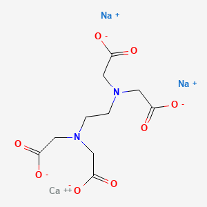 Chemical structure of Edetate Calcium Disodium Anhydrous