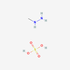 Chemical structure of Methylhydrazine sulfate