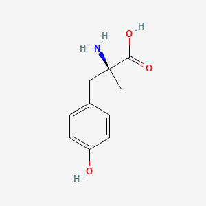 Chemical structure of Metyrosine