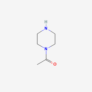 Chemical structure of 1-Acetylpiperazine