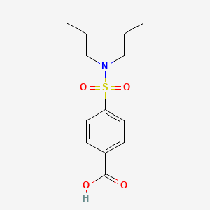 Chemical structure of Probenecid