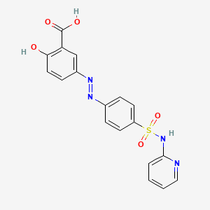 Chemical structure of Sulfasalazine