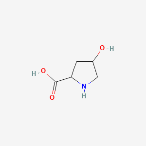 Chemical structure of 4-Hydroxyproline