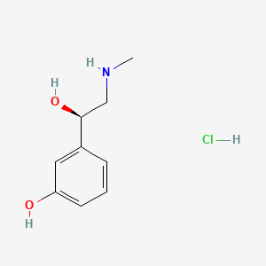 Chemical structure of Phenylephrine Hydrochloride
