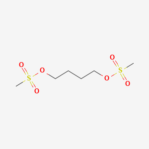 Chemical structure of Busulfan