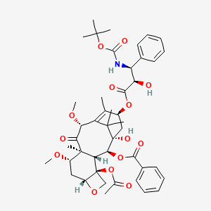 Chemical structure of Cabazitaxel